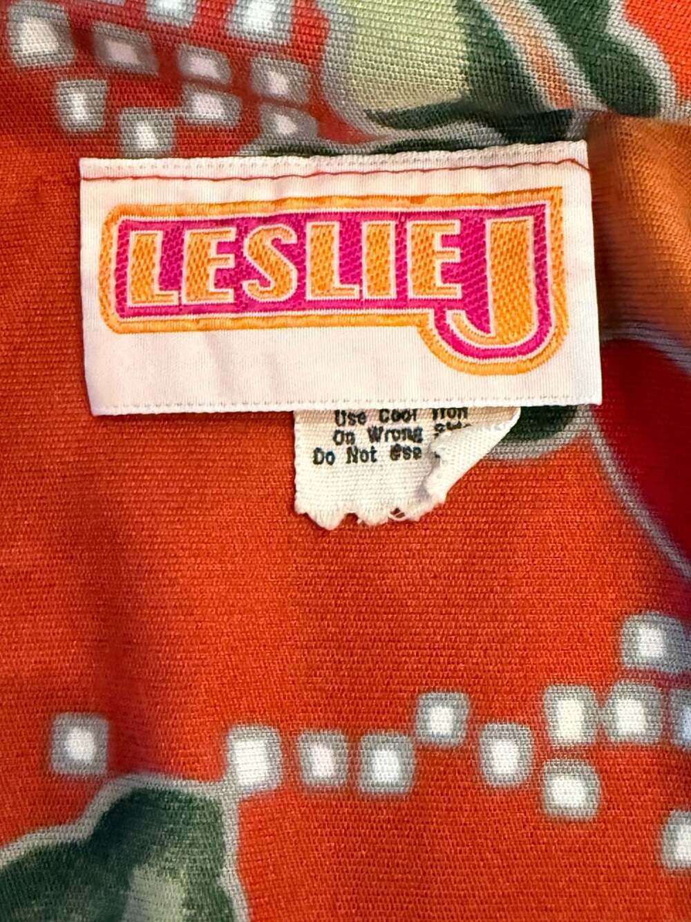 Vintage LESLIE J open front Long Sleeve Floral Print Blouse - Sz 4-6 - Picture 5 of 6